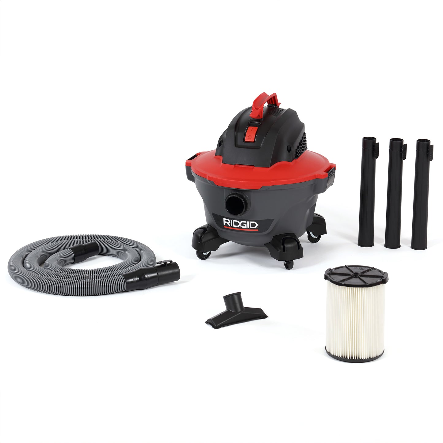 62698 - VAC, RED 6 GAL WET/DRY RT0600