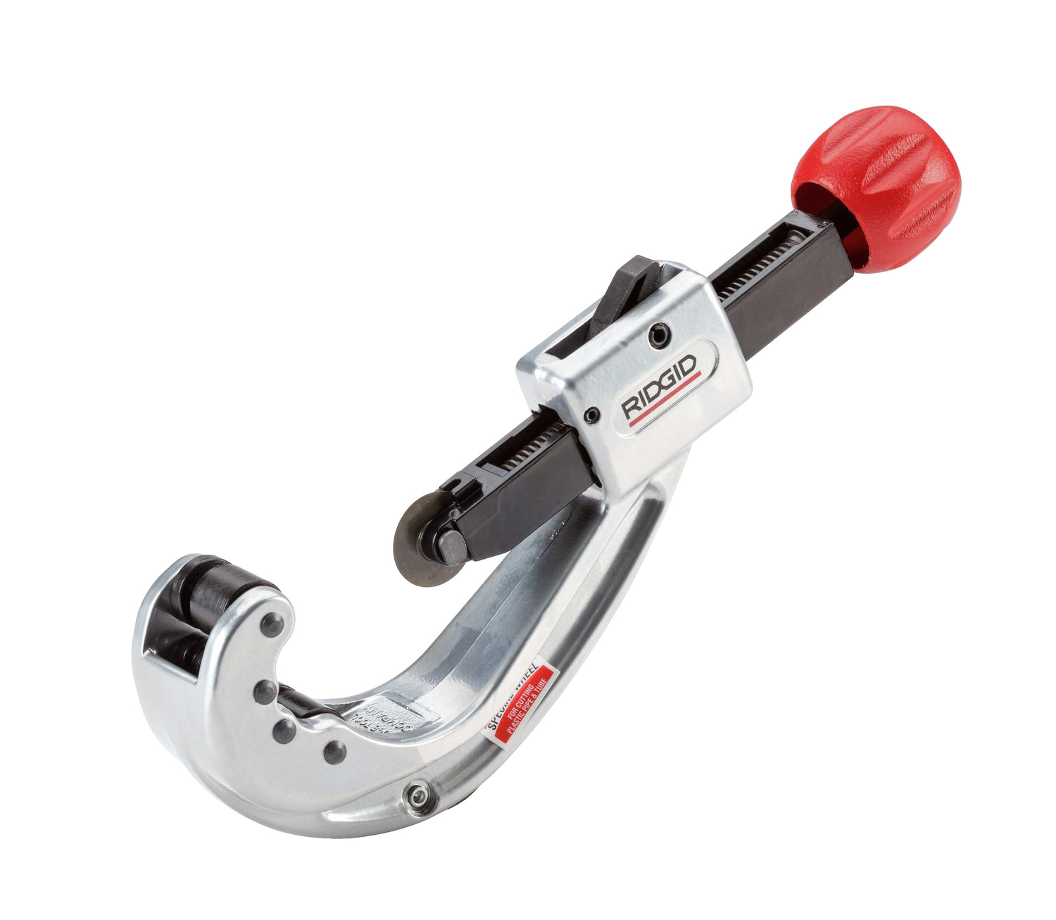152 Quick Acting Tubing Cutter - high-performance pipe cutter for copper and plastic, featuring a quick-switch cutting wheel and 2-inch cutting capacity.
