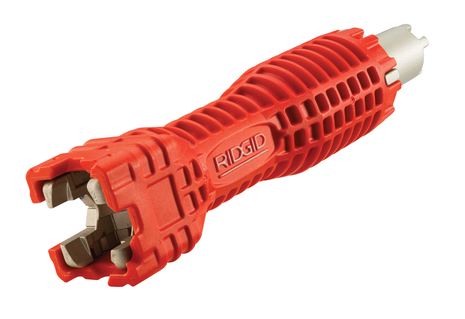 EZ Faucet Tool - versatile plumbing tool designed for fast faucet installations, strainer tightening, and hard-to-reach under-sink adjustments.